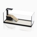 Aquael Aquaterrarium Terrarium Akwarium dla Zwierząt Wodno-Lądowych 80x35x30,5cm