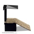 Aquael Aquaterrarium Terrarium Akwarium dla Zwierząt Wodno-Lądowych 100x40,5x35cm