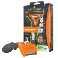 FURminator Undercoat deShedding Tool Usuwa Podszerstek u KRÓTKOWŁOSYCH Psów Średnich Ras FUR141372