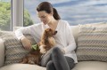 FURminator Undercoat deShedding Tool Usuwa Podszerstek u KRÓTKOWŁOSYCH Psów Średnich Ras FUR141372