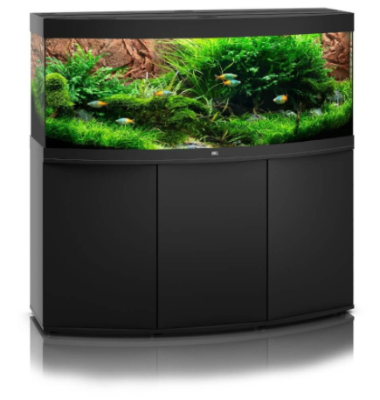 Juwel Vision 450l 151x61x64 cm Zestaw z Szafką Czarny 2xBelka LED