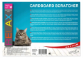 Magic Cat Sofa 3 Kartonowy Tekturowy Drapak Dla Kota Kociąt 44X22X6c,6cm