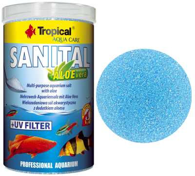 TROPICAL SANITAL + ALOEVERA 1000ML/1,2KG Sól Akwarystyczna 80326