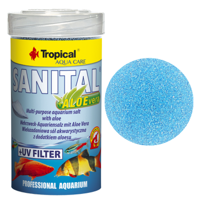 TROPICAL SANITAL + ALOEVERA 100ML/120G Sól Akwarystyczna 80323