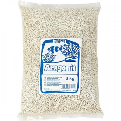 Happet Aragonit Podłoże do Akwarium Morskiego 0,5-1,2mm 3kg