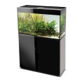 AQUAEL GLOSSY 215L 100x40x63 Zestaw z SZAFKĄ Czarny Day&Night