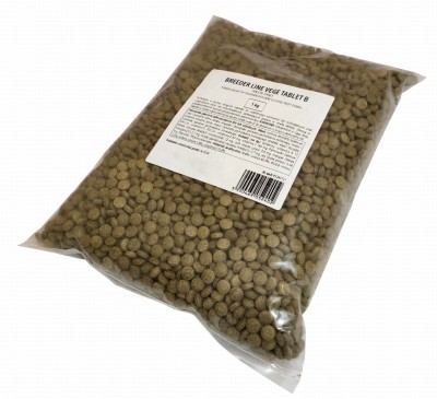 BREEDER LINE VEGE TABLET B Pokarm dla Ryb Strefy Dennej 1kg