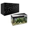 AQUAEL GLOSSY 400L 150x50x63 Zestaw z SZAFKĄ Czarny Day&Night