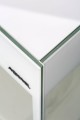 AQUAEL GLOSSY ST 80 Akwarium Białe 125L 80x35x54cm Zestaw Safe Tank Day&Night
