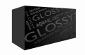 AQUAEL GLOSSY 125L 80x35x54 Zestaw Akwarium Czarne Day&Night