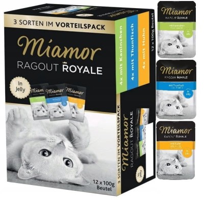 Miamor Karma Mokra Ragout Royale w Galaretce MIX SMAKÓW 12x100g