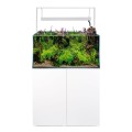 AQUAEL ULTRASCAPE 243L Zestaw z Oświetleniem Snow Set + SZAFKA
