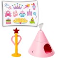 FERPLAST CRICETI 9 PRINCESS Klatka Dla Chomika Myszki KSIĘŻNICZKA dla Dziewczynki 46x29,5x23cm