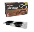 REPTI PLANET KARMNIK PLASTIKOWY PODWIESZANE 2 MISKI DLA KAMELEONA 15x8x6,2cm