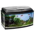AQUAEL Classic Box 40 2.0 Zestaw Akwarystyczny AKWARIUM PROFILOWANE 40x25x25cm 20L + Pokrywa 7W Day&Night