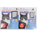 Drzwiczki Wahadłowe Dla Kotów Cat Mate Cat Flap 4Way Locking Białe 309W