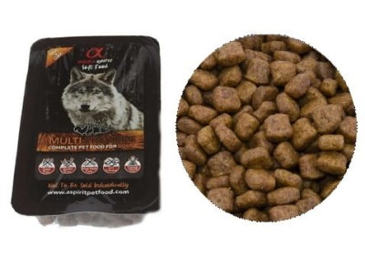 ALPHA SPIRIT Karma Półwilgotna dla Psów Multiprotein Treserki Smaczki 200g