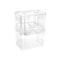 Happet Kotnik plastikowy dla Ryb rozm. M 10x7x13cm