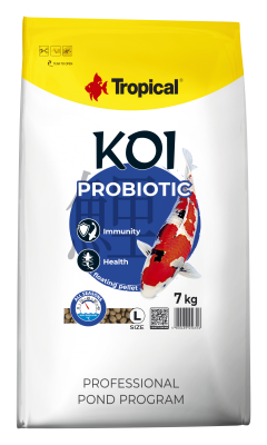 Tropical KOI PROBIOTIC PELLET SIZE L 7kg pokarm wspomaga zdrowie i odporność
