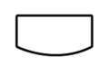 Szafka pod Akwarium Profilowane AP Comfort 100x40x67cm ORZECH