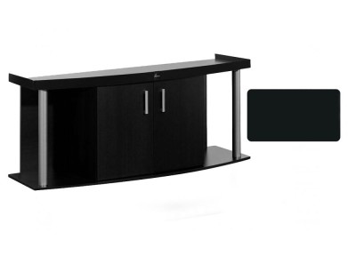 Szafka pod Akwarium profilowane AP Comfort 160x60x67 CZARNA