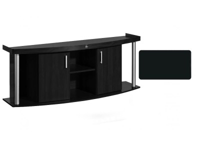 Szafka pod Akwarium profilowane AP Comfort 200x60x67 CZARNA