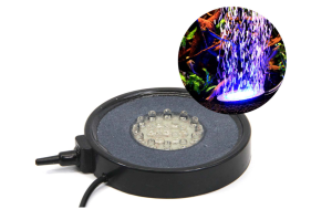 PET H Kamień napowietrzajacy RING z podświetleniem LED 13cm