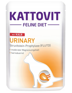 Kattovit Urinary z Cielęciną Karma dla Kotów Wspomagająca Układ Moczowy 85g