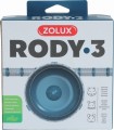Kołowrotek Karuzela Rody3 Chomika Myszy Gryzoni 14cm NIEBIESKI