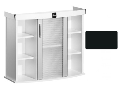 Szafka pod Akwarium profilowane Modern 80x35x77cm CZARNA