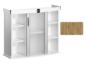 Szafka pod Akwarium profilowane Modern 80x35x77cm DĄB ARTISAN