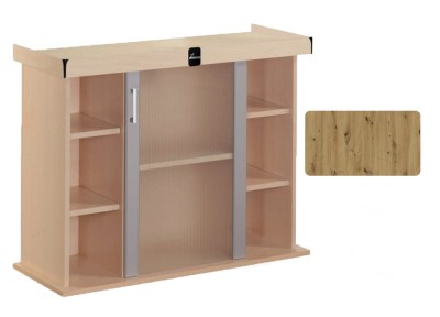 Szafka pod Akwarium proste Modern 100x40x77cm DĄB ARTISAN