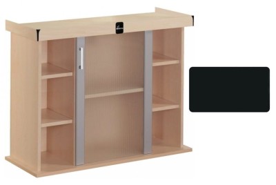 Szafka pod Akwarium proste Modern 100x50x77cm CZARNA