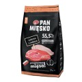 Pan Mięsko Karma dla Psów Cielęcina z Indykiem rozm. M 3kg