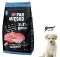 Pan Mięsko Karma dla Szczeniąt Cielęcina z Przepiórką rozm. L 3kg
