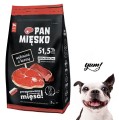 Pan Mięsko Karma dla Psów Wołowina z Koziną rozm. M 3kg