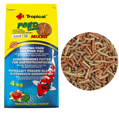 Tropical Pond Sticks Mixed 50L - pokarm dla ryb hodowanych w oczku wodnym