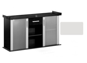 Szafka pod Akwarium proste Modern 150x50x77cm BIAŁA