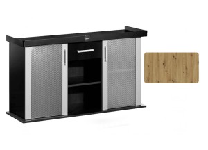 Szafka pod Akwarium proste Modern 150x50x77cm DĄB ARTISAN