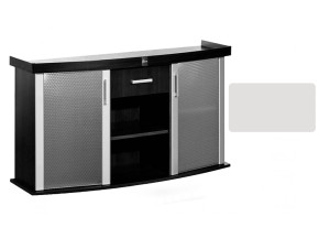 Szafka pod Akwarium profilowane Modern 160x60x77cm BIAŁA