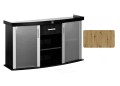 Szafka pod Akwarium profilowane Modern 160x60x77cm DĄB ARTISAN