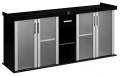 Szafka pod Akwarium proste Modern 200x60x77cm CZARNA