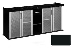 Szafka pod Akwarium proste Modern 200x60x77cm CZARNA