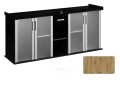 Szafka pod Akwarium proste Modern 200x60x77cm DĄB ARTISAN