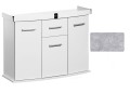 Szafka pod Akwarium profilowane Solid 80x35x75cm BETON
