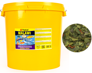 TROPICAL MALAWI Pokarm Płatki dla Pielęgnic 21L/4KG 73389