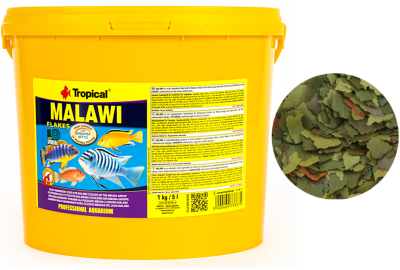 TROPICAL MALAWI Pokarm Płatki dla Pielęgnic 5L/1KG 73387