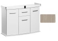 Szafka pod Akwarium profilowane Solid 100x40x75cm DĄB TRUFLOWY