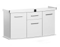 Szafka pod Akwarium profilowane Solid 120x40x75cm BIAŁA