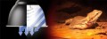 Exo Terra Light Dome Aluminiowy KLOSZ OPRAWA żarówki 14cm